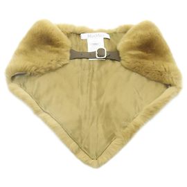 Cachecol de pele de coelho Max Mara 15860169 Verde