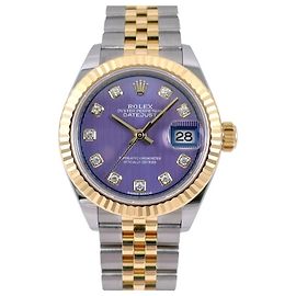 Rolex Lady DateJust Purple