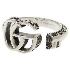 Gucci Doppel-G Ring Silber