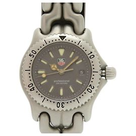 TAG Heuer S99.215 Professionelle 200m Edelstahlgraue Quarzuhr Andere