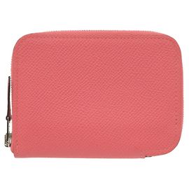 Monedero Azap de Hermès en Rosa Azalee Rosa