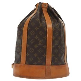 LOUIS VUITTON Bolsa de Hombro Monogram Randonnee PM M42243 LV Auth ep10229 Monograma