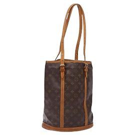 LOUIS VUITTON Bolsa de Ombro Monogram Bucket GM M42236 LV Auth 136355 Monograma
