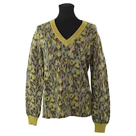 Alaïa Grüner Wollpullover Grün