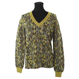Alaïa Pulôver de lã verde Verde