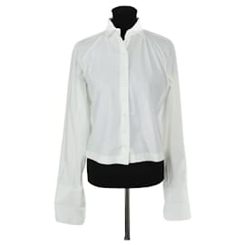 Alaïa Camicia in cotone bianca Bianco
