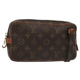 LOUIS VUITTON Sac à bandoulière Monogram Marly M51828 LV Auth BA5065 Monogramme