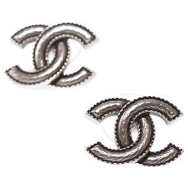 Bijoux CHANEL CC en Métal Argent - 102853 Argenté