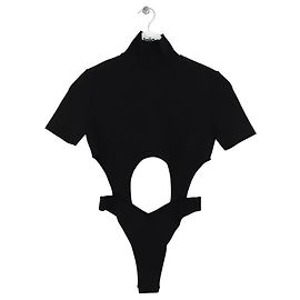 Thierry Mugler Schwarzer Body Schwarz