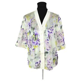 Off White Beige Polyester Shirt Beige