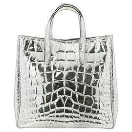 YVES SAINT LAURENT RIVE GAUCHE Bolsa Raspail Prata em Bom Estado Prata