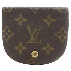 Monedero Porto Moneguse Louis Vuitton Castaño