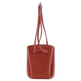 Pochette Vespa Hermès en cuir orange Orange