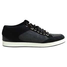 Jimmy Choo Schwarze Sneaker Schwarz