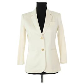 The Row White Wool Blazer White