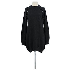Zadig & Voltaire Grau Wollkleid Grau