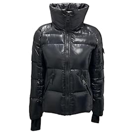 Sam Edelman SAM. Jet Black Freestyle Down Puffer Jacket Black