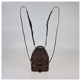 Mochila Mini Palm Springs de Lona Monogram Louis Vuitton Otro
