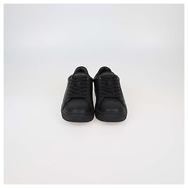 Baskets basses en cuir synthétique noir Roberto Cavalli Sport Noir