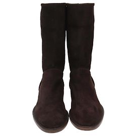 Botines de ante marrón cacao Loro Piana Otro