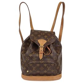 Louis Vuitton Monogram Mini Montsouris Canvas Backpack Other