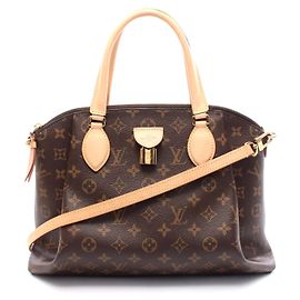 Sac à main Rivoli MM Monogram Marron Louis Vuitton Marron