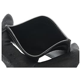 Balenciaga-Porta-cartões de couro Balenciaga preto-Preto