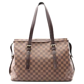 Louis Vuitton-Louis Vuitton Damier Chelsea Tote Bag-Brown