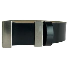 Alfred Dunhill Cinto de couro Dunhill Preto