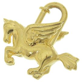 Pingente Cadena Pegasus da Hermès Dourado Metálico
