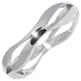Omega K18WG Ladymatic Ring Weiß
