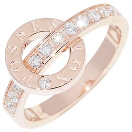 Piaget K18PG Diamond Possession Ring Metallic