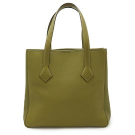 Sac cabas Victoria 32 d'Hermès Vert