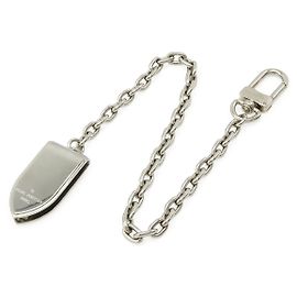 Portamonete Louis Vuitton con catena Argento Metallico