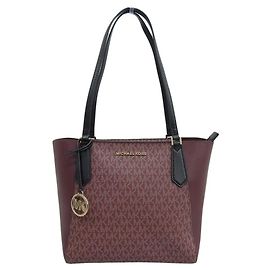 Bolsa Tote com Logo Michael Kors Vermelho