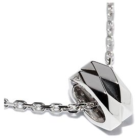 Collar Péndulo Boucheron K18WG Blanco