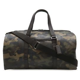 Sac Boston Mini Signature Coach Vert