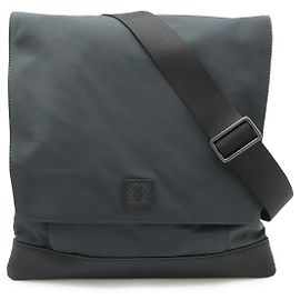 Alfred Dunhill Dunhill Chassis Nylon Leather Shoulder Bag Grey