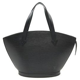 Borsa Sac Noé in pelle Epi Louis Vuitton Nero