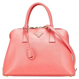 Sac 2 en 1 Galleria Saffiano de Prada Rose