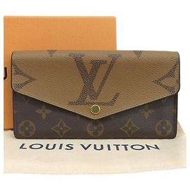 Portefeuille Sarah Monogram Louis Vuitton Marron