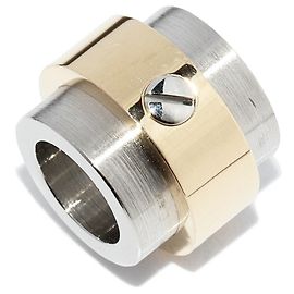 Pendentif Cartier Santos 100 Top K18YG SS Doré Métallisé