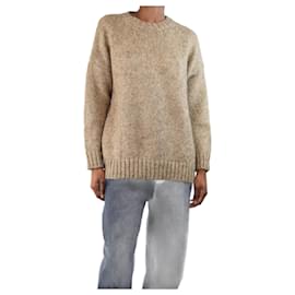 Weekend Max Mara Pull en lurex doré - taille XS Doré