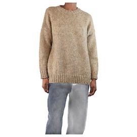 Weekend Max Mara Gold Lurex Pullover - Größe XS Golden