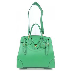 Borsa Ricky di Ralph Lauren Verde