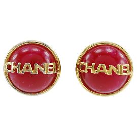 Chanel Ohrringe Rot