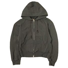 Autre Marque MOLETOM COM ZIPER E PAINÉIS NVRFRGT em Algodão Orgânico Marrom Castanho escuro