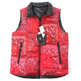 Autre Marque TATRAS AGATONE Nylon Down Vest Black Red