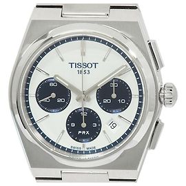 Tissot PRX aus Edelstahl Blau