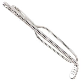 Tiffany & Co Spilla per cravatta in argento Tiffany Golf Club Argento